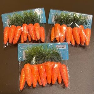 Glitter Foam Easter Carrots